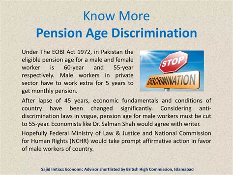 Pension Age Discrimination Ppt