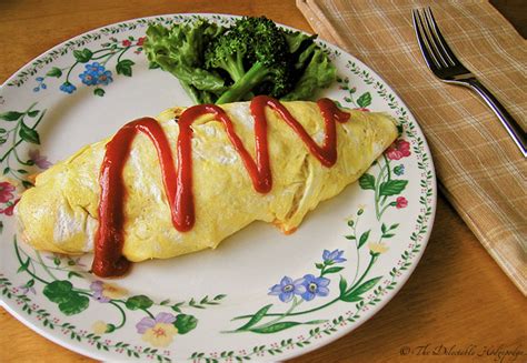 omurice omelette rice recipe  delectable hodgepodge