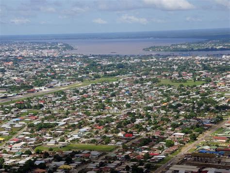 foto luchtfoto paramaribo paramaribo door liane city central juni  life west indies