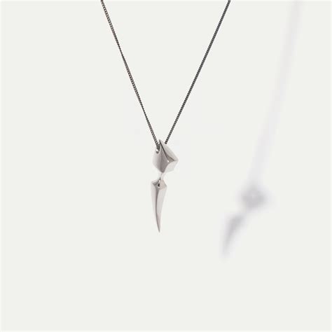 spur white gold pendant hannah martin