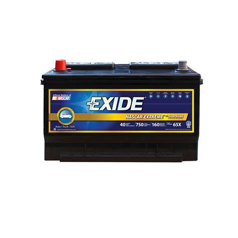 exide premium extreme nascar  auto battery bjs wholesale club