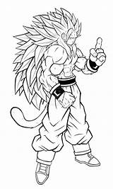 Goku Coloring Super Saiyan Pages Dragon Ball Vegeta Drawing Goten God Drawings Ssj Gohan Color Printable Vs Broly Print Anime sketch template