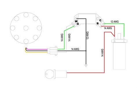 ford hei distributor wiring conversion