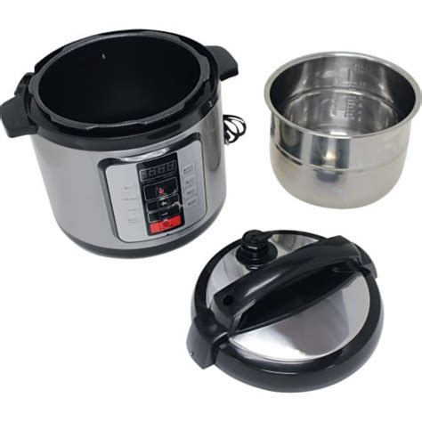 precise heat ktelpcs electric pressure cooker stainless steel  pot