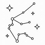 Constellation Aquarius Star Clipart Icon Icons Sign Planet Constellations Svg Editor Open Clipground sketch template