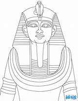 Ramses Coloring Pharaoh Estatua Egypt Ausmalbild Ausmalen Tut Hellokids Drucken Egipto Getdrawings Farben sketch template