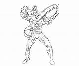 Scorpion Marvel Cartoon Coloring Pages Ultimate Alliance Printable Drawing Tubing Getdrawings sketch template