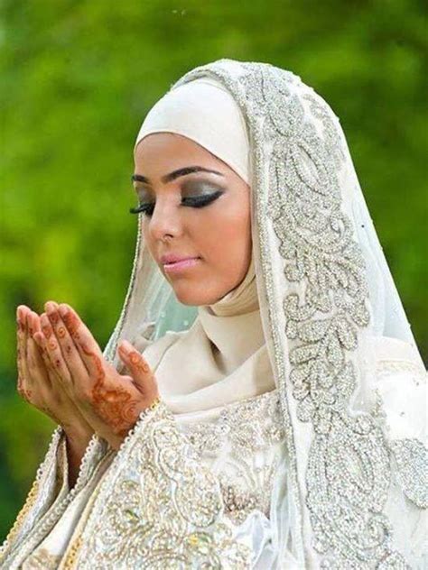 Muslim Girls Wedding Dresses With Sleeves And Hijab 100 Photos