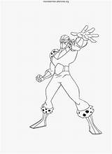 Colorare Avengers Zemo Baron sketch template