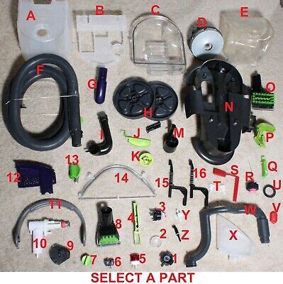 bissell proheat pet carpet cleaner model  replacement parts multiple list ebay