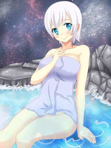 sexy hot anime and characters images hot spring lisanna strauss hd wallpaper and background