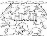 Bible Coloring Pages Kids Creation Micah Haggai Sunday School Class Activities Prophet Testament Lessons Old Children Church Puppet Crafts Books sketch template
