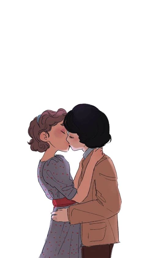 Mileven Kiss Season 2 Okay But They Are So Cute Credit To