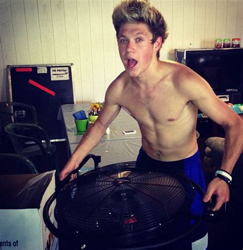Hot And Sweaty Niall Horan Goes Shirtless As He Flirts