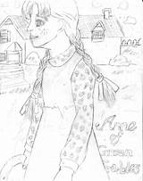 Anne Green Gables Coloring Pages Getdrawings Getcolorings sketch template