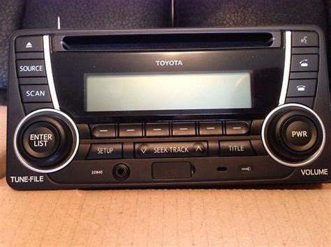 toyota stereo audio video ebay