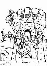 Coloring Castle Pages Coloriage Moyen Age Knights Kastelen Kingdom Kids Tr Kaynak Médiéval Google Sheets Choose Board sketch template