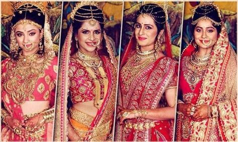 The Four Sisters In Their Bridal Attires For More Siya