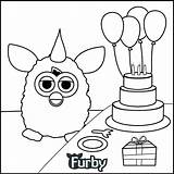 Furby Adopt Lines Sie Spiel Coloringpagesfortoddlers Xcolorings sketch template