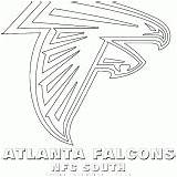 Coloring Pages Nfl Logos Atlantafalcons sketch template