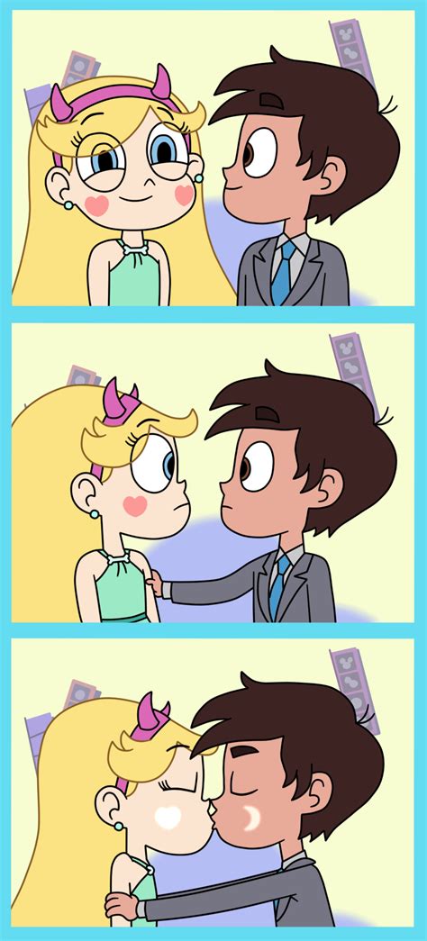 Starco Gets A First Kiss In The Photo Booth By Deaf