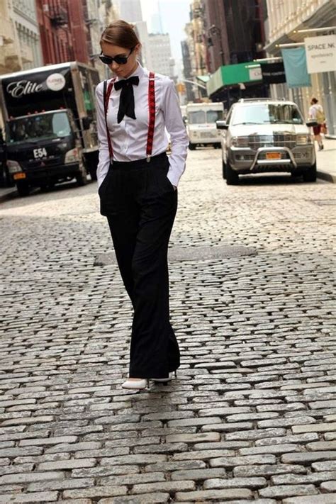 how to wear suspenders in style 13 Мода