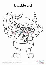 Blackbeard Colouring Coloring Pages Drawing Village Activity Explore Getdrawings Getcolorings sketch template