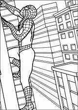 Coloring Spiderman Pages Mcoloring sketch template