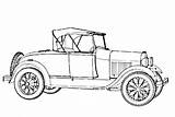 Cars Coloring Pages Vintage Classic Car Adult Adults Coloringpagesforadult sketch template