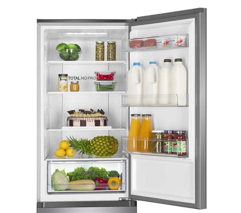 refrigerateur combine  cm   nofrost silver hrfcshj refrigerateur combine