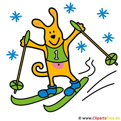 ski clipart sportbilder gratis