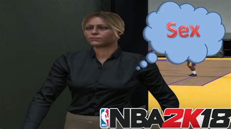 nba2k18 mycareer introducing the new team sex slave youtube