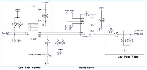 turn  schematic   pcb layout pcb design   custom inclinometer lekule