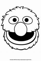 Grover Coloring Sesame Street Pages Face Silhouette Elmo Birthday Quotes Templates Printable Template Stencils Ak0 Cache Cookie Monster Sheets Choose sketch template