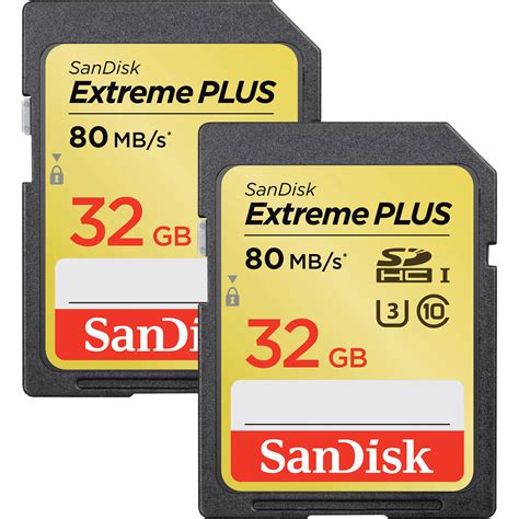sandisk gb extreme uhs  sdhc memory card sdsdxs   bh