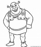 Shrek Coloring Pages Cartoon Color Characters Kids Printable Character Sheets Sheet Cartoons Para Colorir Pintar Desenho Disney Da Book Desenhos sketch template