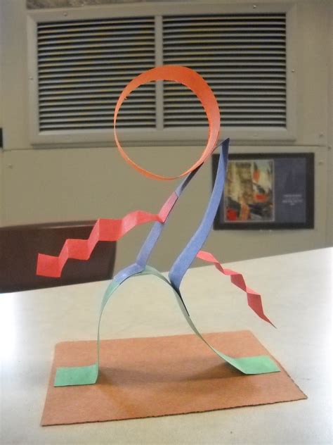 teach art  create keith haring paper sculptures
