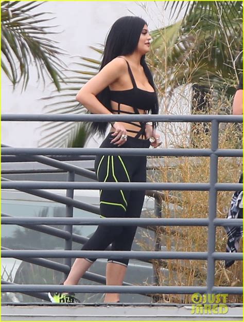 Kylie Jenner Wears Black Monokini For Super Sexy Photo