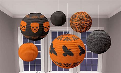 haunted party  halloween paper lanterns adorable home