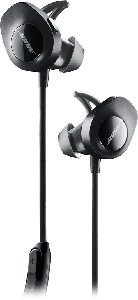bose soundsport wireless  ear headphones black    buy