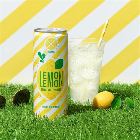 amazoncom lemon lemon sparkling lemonade original  ounce  count