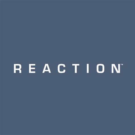 reaction logo vector logo  reaction brand   eps ai