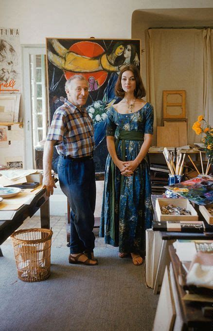 model  artist marc chagall   studio    good    famous artist