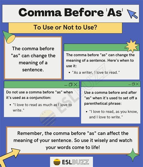 comma    punctuation rule   knew  needed eslbuzz
