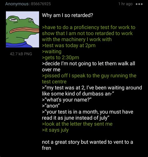 anon is retarded r greentext greentext stories know your meme