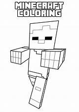 Coloring Pages Stampy Minecraft Cat Getcolorings Inspiring sketch template