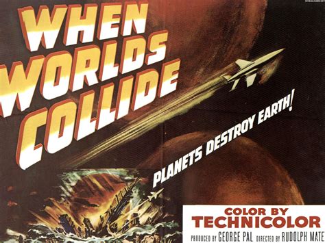 worlds collide classic science fiction films wallpaper