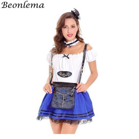 beonlema women sexy roleplay costume adult erotic maid suits with skirt