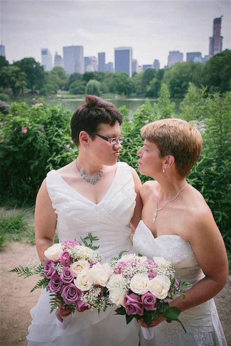 Sue Jennifer Lesbian Wedding Central Park Erica