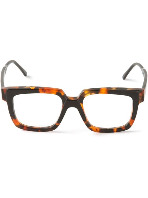 Kuboraum Square Frame Glasses In Black For Men Lyst